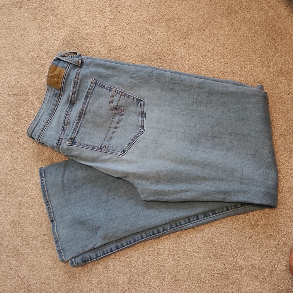 American Eagle Super Stretch Boot Cut Jeans Size 14